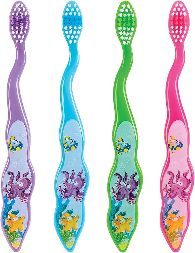 Practicon SmileGoods Dental Hygiene Kit, Makes 72 Dental Care Giveaways with Toothbrush, Toothpaste, Flossers and Bag (FlosSeas)