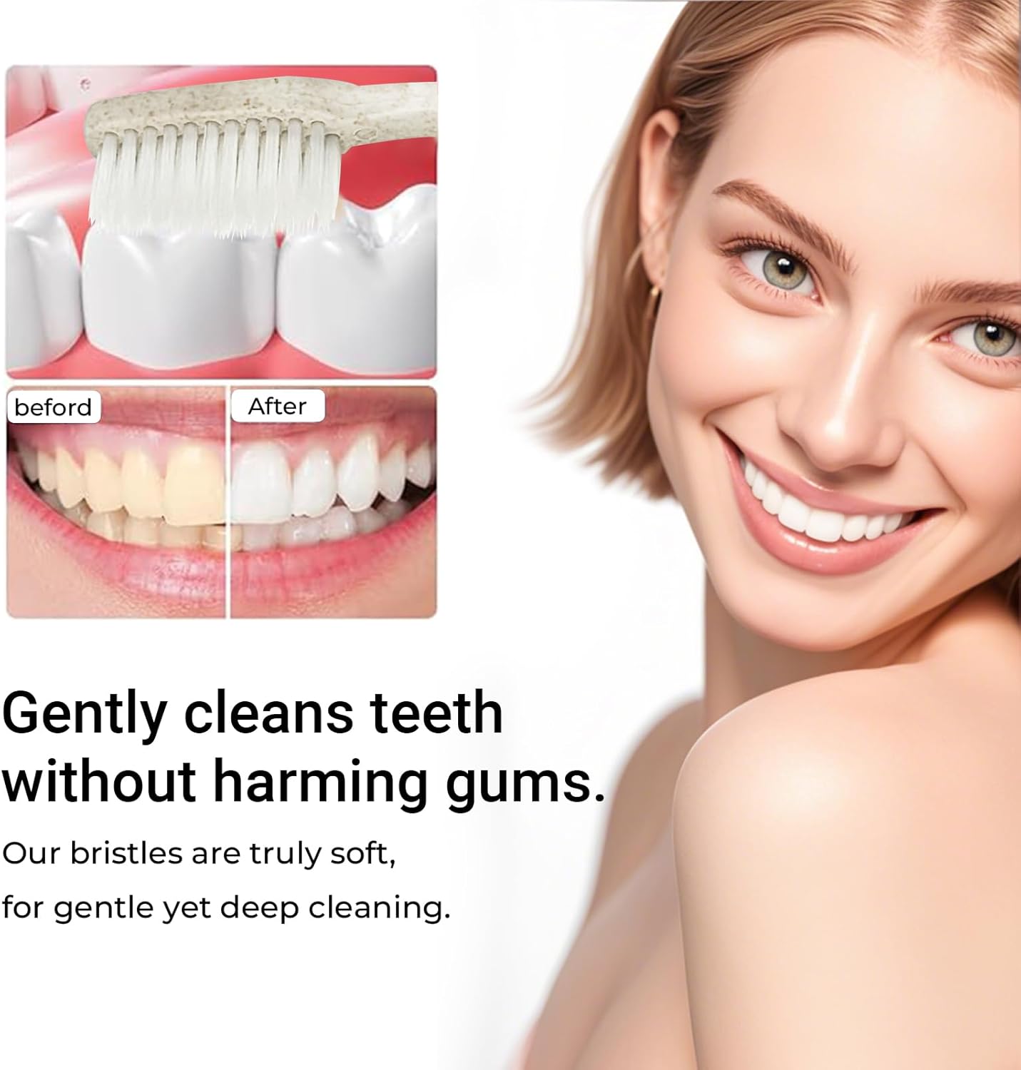 50 Pack Travel Size Toothbrushes with Toothpaste in Bulk, Disposable Individually Wrapped Wheat Straw Portable Toothbrushes Kit for Homeless, Nursing Home, Charity, Shelter, Airbnb and Hotel