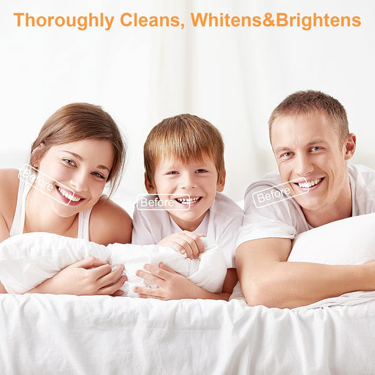 Bamboo Toothbrushes, Soft, Flossing Bristles, Pack of 4