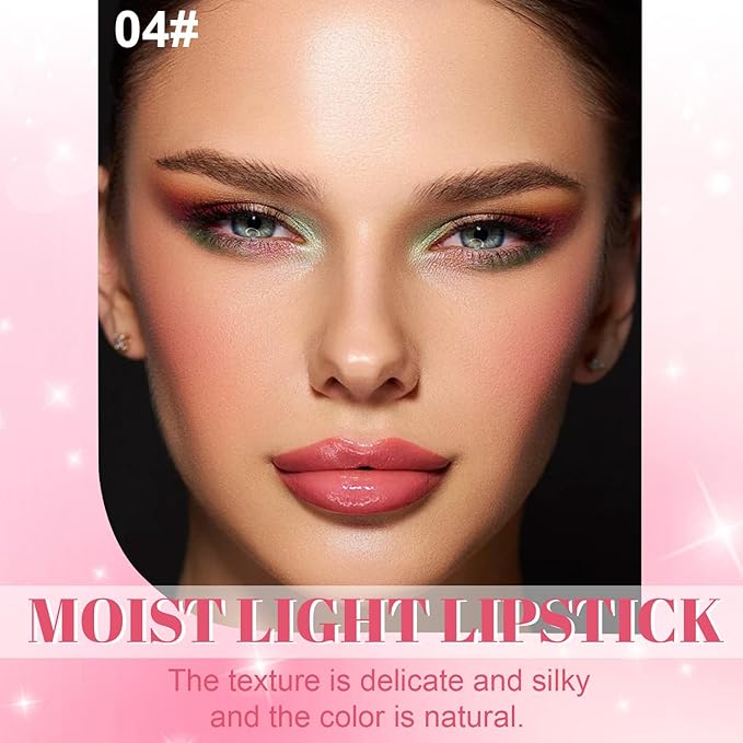 Pink Honey Tinted Lip Stain Lip Balm Lip Gloss Lipstick, Sheer Hydrating Lip Stains Tint, Moisturizing Lip Color for All Skin Tones, Nourishing Lip Balm with a Hint of Natural Black Cherry Tint (Pink)