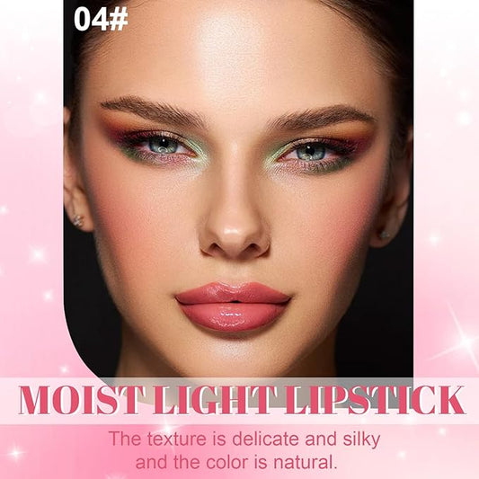 Pink Honey Tinted Lip Stain Lip Balm Lip Gloss Lipstick, Sheer Hydrating Lip Stains Tint, Moisturizing Lip Color for All Skin Tones, Nourishing Lip Balm with a Hint of Natural Black Cherry Tint (Pink)