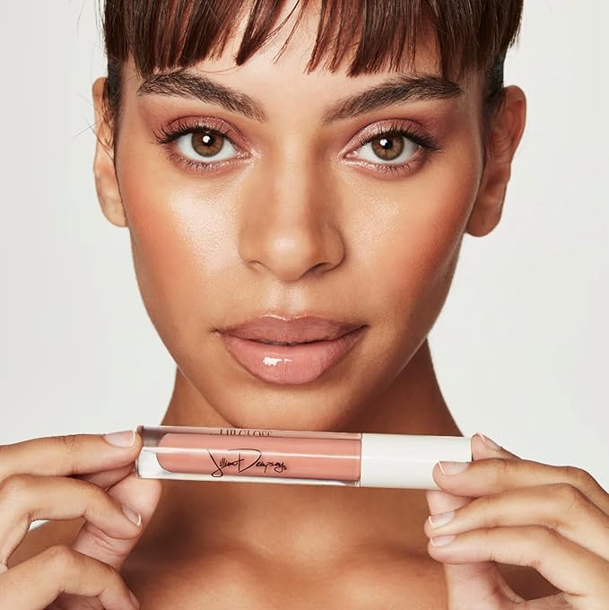 Jillian Dempsey Lip Gloss: Enhance, Hydraten & Smooth Lips with Firming & Plumping Benefits, Vegan, 12ml | Plush Nude