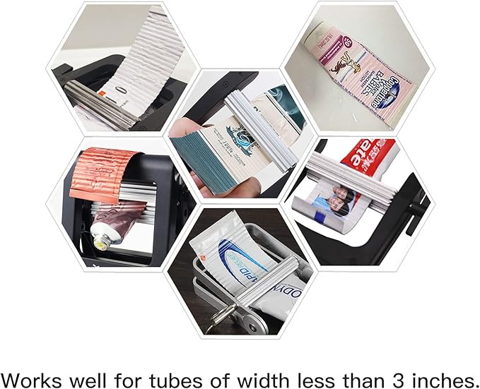 PERFEHAIR Paint Tube Squeezer Wringer Tool, Daily Living Rolling Metal Tube Squeeze Roller for Toothpaste, Hair Color, Paint Tube, Hand Cream, Artist, Painter