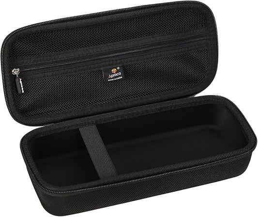 Aproca Black Hard Storage Protective Case, for COSLUS Water Dental Flosser Portable Cordless Oral Irrigator F5020E and Accessories