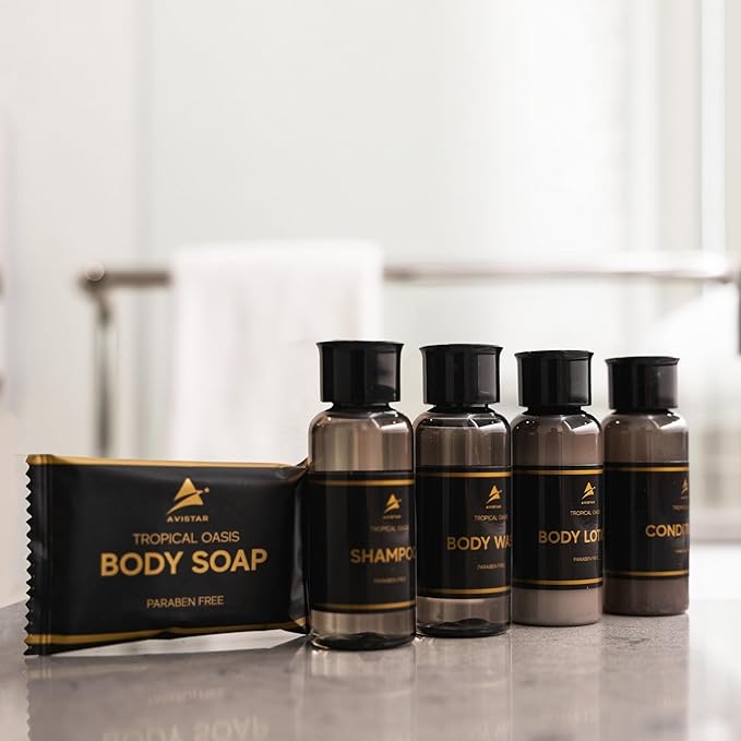 200 Piece Hotel Soap & Bulk Toiletries - Hotel Essentials for Guests - Hotel Shampoo & Conditioner Supplies for Guests, Hotel Toiletries Bulk Set, Hotel Soaps & Toiletries Bulk, Hotel Amenities Bulk