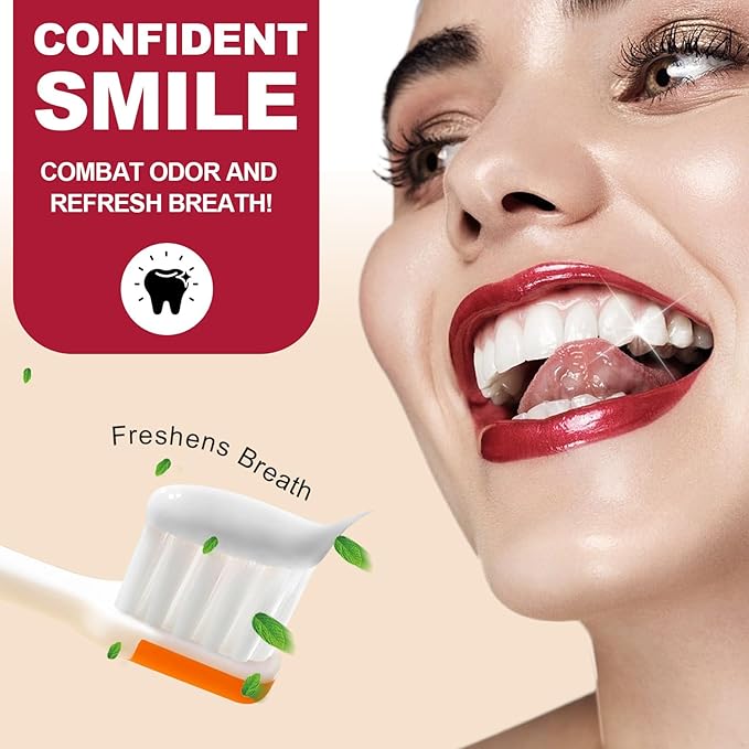 SP-6 Probiotics Whitening Toothpaste, with Probiotics Deep Cleaning Oral Care Removing Teeth Stain & Retain Fresh Breath.