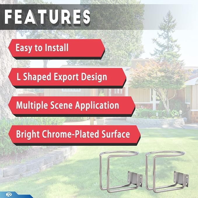 2 Pcs Wall Mounted Cup Holder for Boat Marine Yacht Truck RV Apartment Courtyard Silvery