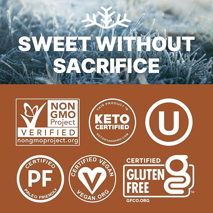 SNØ Cinnamon Xylitol Candy Chips | Oral Health Support | Pure Birch Xylitol | Sugar-Free, Low-Carb, Diabetic-Friendly | Vegan, Non-GMO, Gluten-Free, Kosher, Keto-friendly (1 LB Bag)