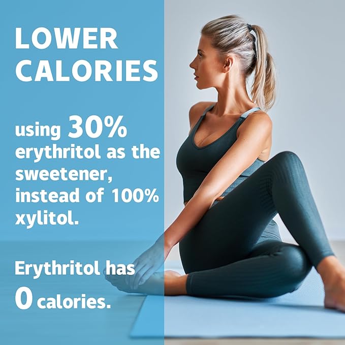 DC24 DAILY CARE Xylitol Mints,No Aspartame Sugar Free Mints,Low-Calorie with Erythritol, Breath Mints Dry Mouth Diabetic Friendly,Peppermint 30 Pieces (Pack of 4)