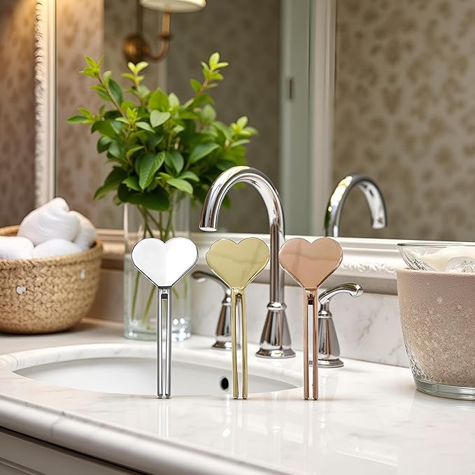 3Pcs Metal Manual Toothpaste Squeezer,Stainless Steel Dispenser Tube Squeezer,Hand Cream Tube Key Roller Set,Metal Tube Squeezer Rolling Key for Bathroom Cosmetic, Aids and Accessories