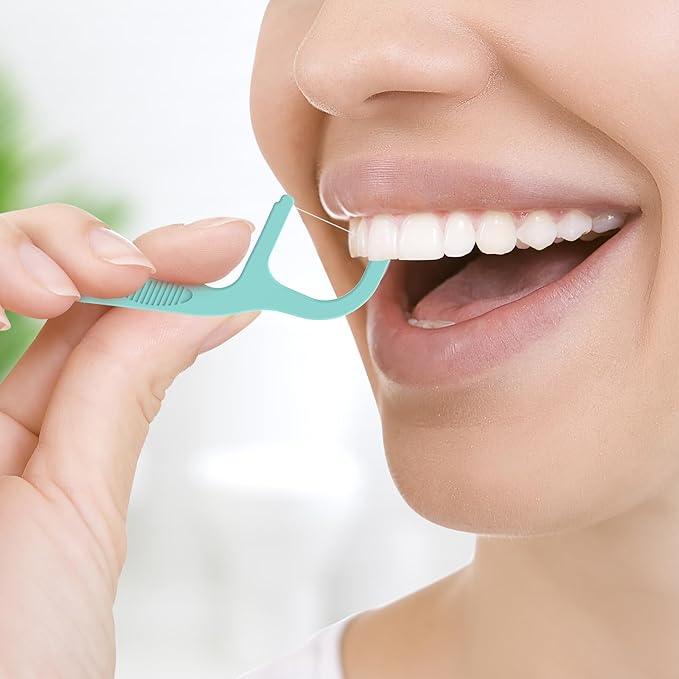 Professional Clean Flossers Extra Strong Flosser Pick, Fresh Mint, 150 Count