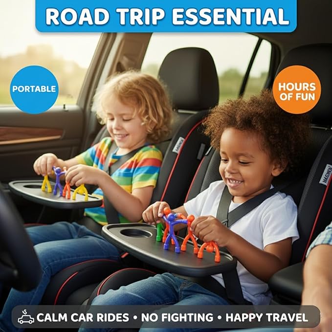 MAGMEN Strong Magnetic Fidget Toys for Kids & Adults - 20 Pack Sensory Toys for ADHD Autism Anxiety - Educational STEM Building Set - Travel Desk Toys - Stress Relief for Focus & Calm Ages 3+