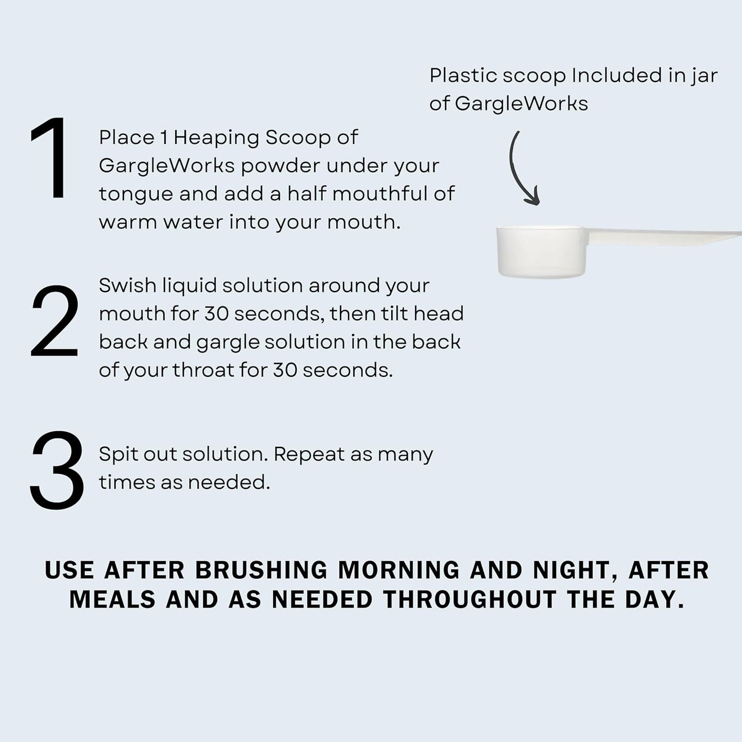 Natural Dual Mouthwash and Throat Gargle for Fresh Breath and Oral Hygiene & Immunity, with Zeolite, Humic & Fulvic Minerals, Clove, and Ocean Trace Minerals