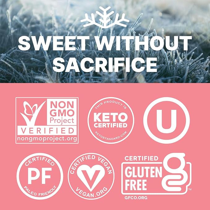 SNØ Watermelon Xylitol Candy Chips | Oral Health Support | Pure Birch Xylitol | Sugar-Free, Low-Carb, Diabetic-Friendly | Vegan, Non-GMO, Gluten-Free, Kosher, Keto-friendly (1 LB Bag)