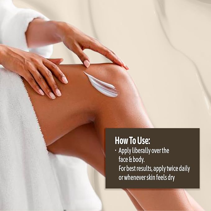 NATURE WELL Hydrate & Soften Coconut Oil Moisturizing Cream for Face, Body, & Hands, Non-Greasy, Intense Hydration & Luxurious Feel, Revives Dry & Sensitive Skin, Superfood for Your Skin, 16 Oz