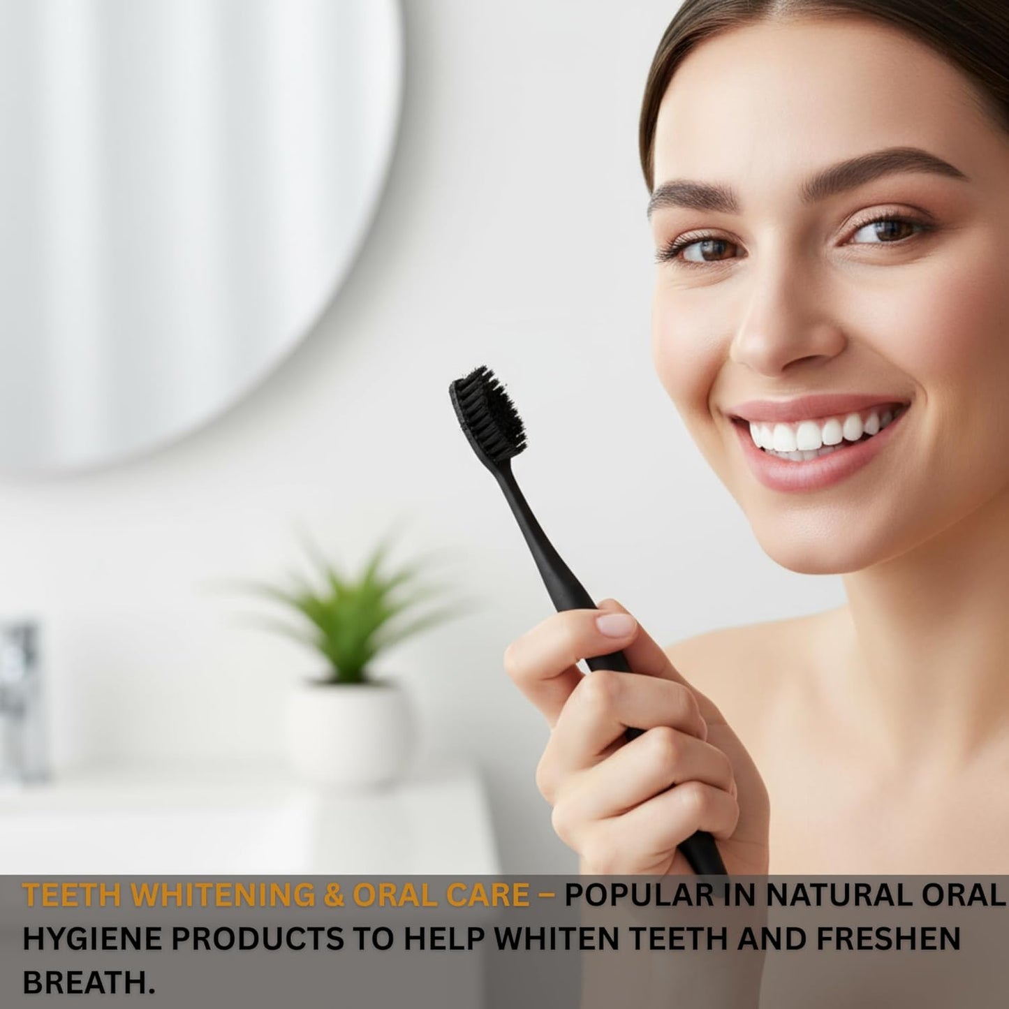 Herbs Botanica Activated Charcoal Powder 100% Food Grade Bamboo Charcoal Powder for Baking, Soap Making, Face Masks & DIY Skincare Fine for Multiple Uses 2 oz