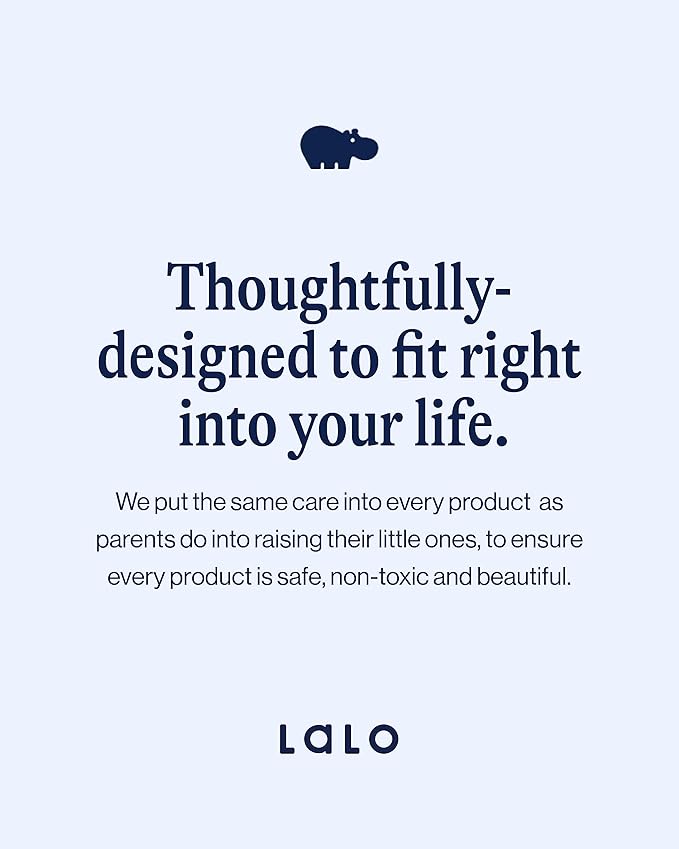 Lalo Little Cup, Non-Toxic Silicone Straw Cup with Handles - Baby and Toddler Sippy Cup - Mini Cup and Straw Training System, 4oz, Grapefruit