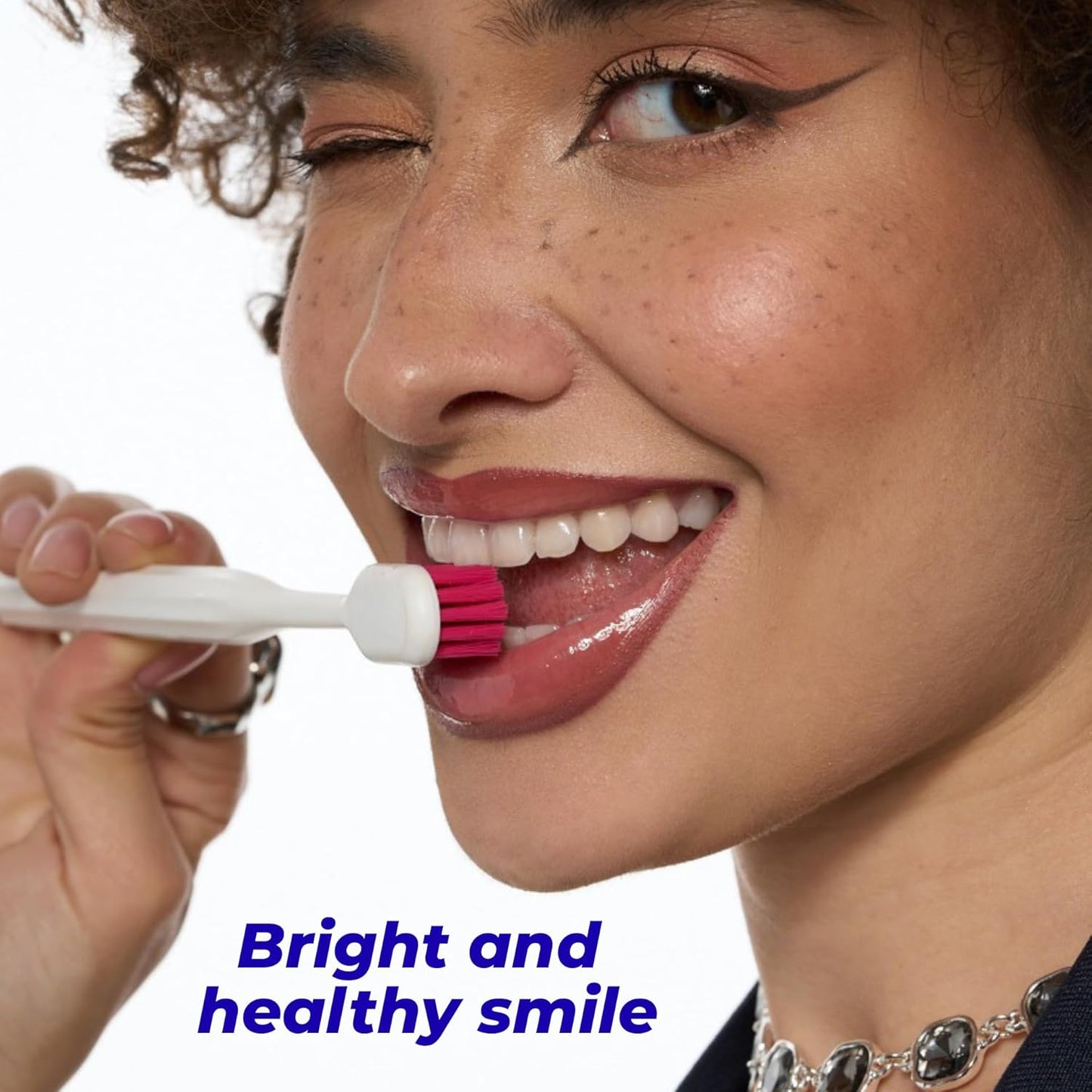 Medium Soft Toothbrush for Adults | Ultra-Dense Rounded Bristles | Gentle on Gums | Deep Plaque Removal | Whiter Smile | Suitable for Braces | 2 Pack Multicolor