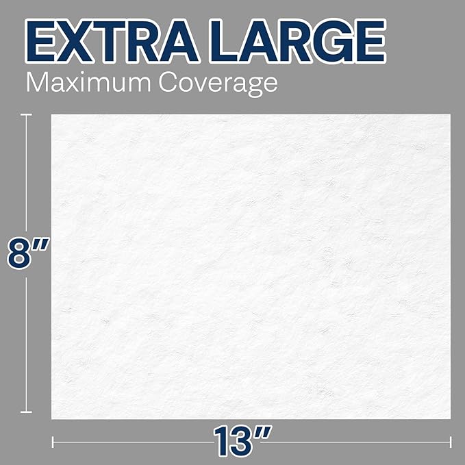 Adult Wipes For Elderly - 8"x13" Extra Large & Soft Wet Wipes for Adults Bathing No-Rinse - Incontinence Disposable Washcloths, Vitamin E & Aloe Infused for Men & Women 240ct (4 Packs of 60)