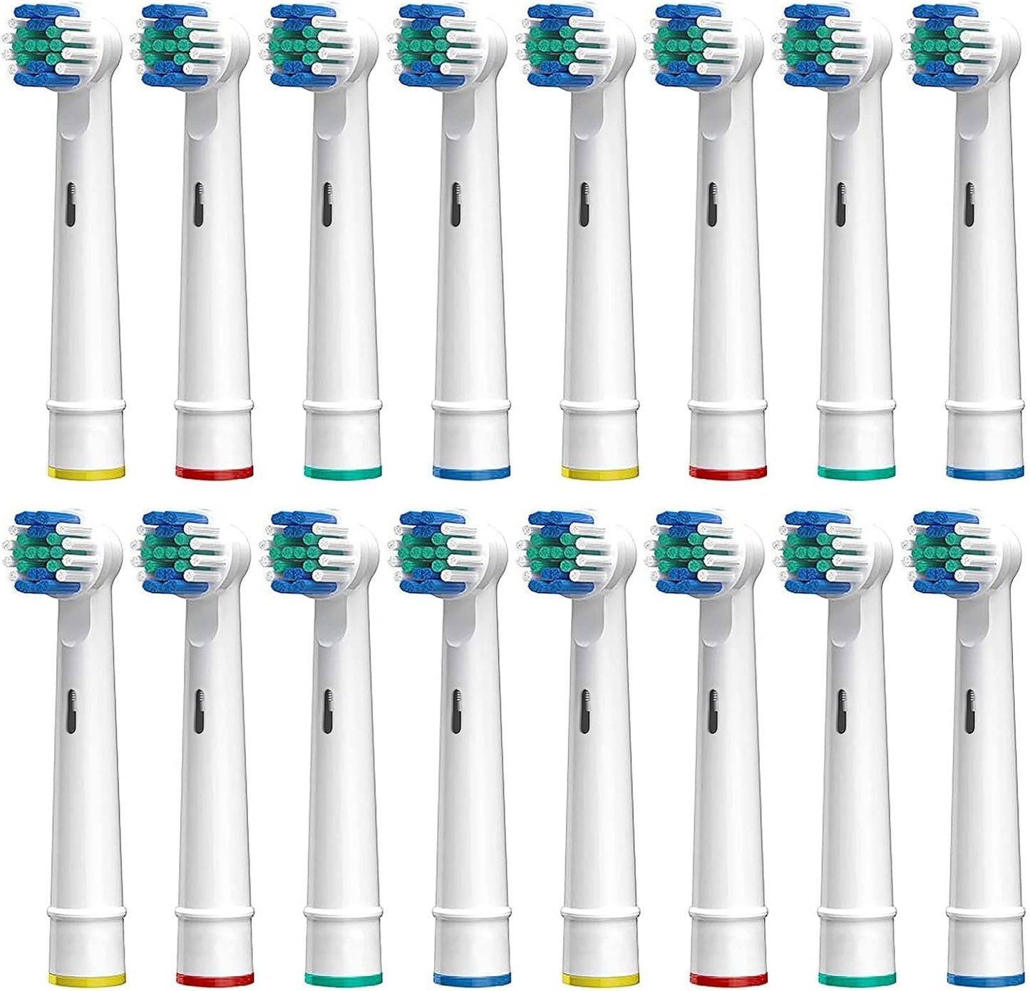Electric Toothbrush Replacement Heads Compatible with Oral-B Soft Bristles Replacements Brush Heads 16 Pack
