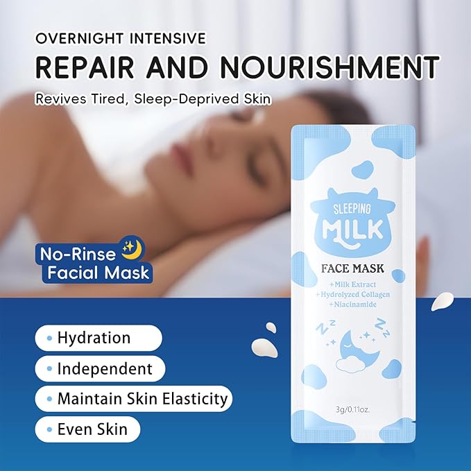 60 PCS Travel Milk Skincare for Kids 10-12, Kids Skin Care Set for Girls Ages 8-12, Preteen & Teen Skin Care Kit with Milk Extract, Christmas Gifts for Teenage Girls, Smooth Hydrating