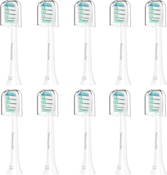 Replacement Toothbrush Heads for Philips Sonicare Replacement Heads, Replacement Brush Head Compatible with Phillips Sonicare Electric Toothbrush, 10 Pack