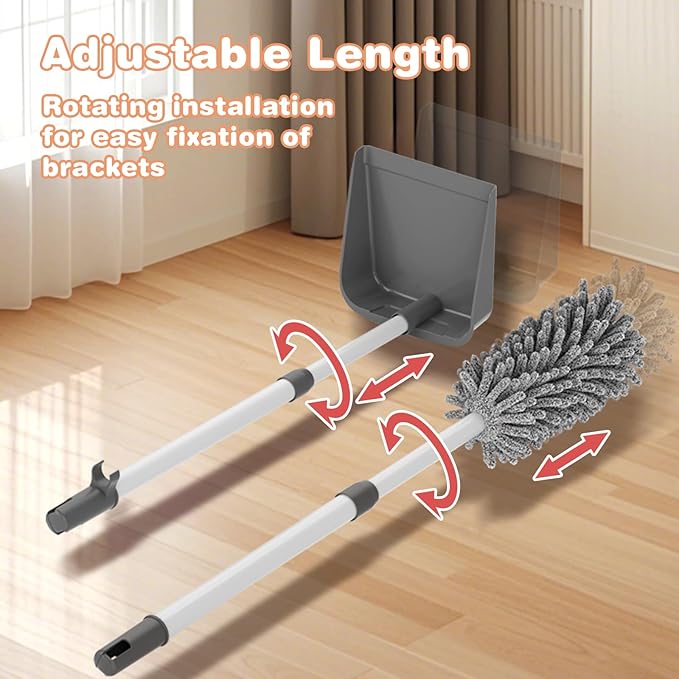 Toddler Cleaning Set with Working Vacuum, Kids Cleaning Toy Set, Broom and Dustpan Mop Cleaner Working Pretend Play Kit That Really Works Montessori Cleaning Supplies for Toddlers Baby Children Size