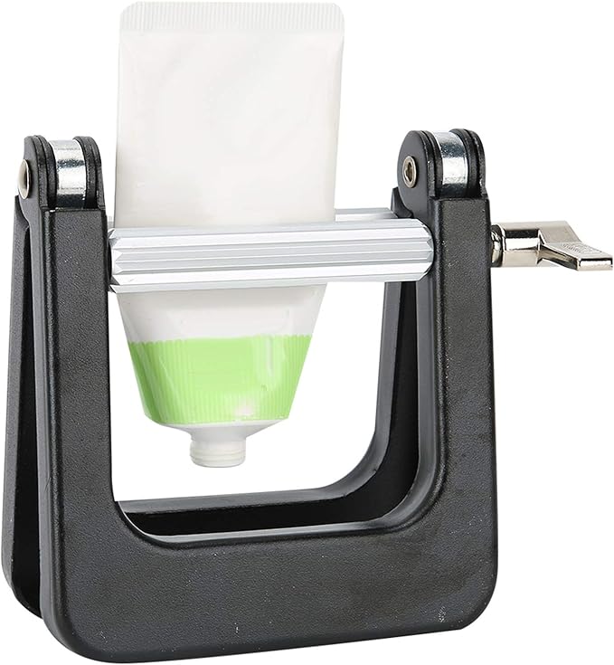 Hapivida Toothpaste Squeezer, Metal Tube Squeezer Paint Tube Wringer Dispenser Tube Roller for Cosmetics Color Dye Hand Cream Artist Hair Salon Painter