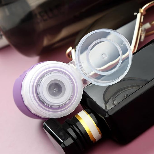 Travel Bottles for Toiletries, Tsa Approved 2oz Travel size Bottles, BPA Free Leak Proof Travels Toiletry Containers, Traveler Accessories with Toiletry Bag for Shampoo Liquid (4 Pack)