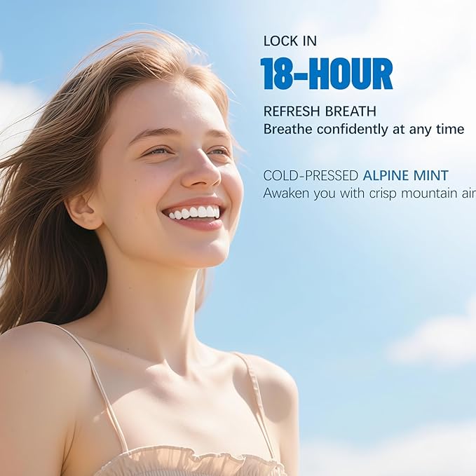 Nano Hydroxyapatite Toothpaste 7.5% (Fluoride-Free), Remineralizing & Enamel Protection, Dentist Recommended for Sensitive Teeth & Kids, Refreshing Mint Whitening Toothpaste (2Pack, Mint)