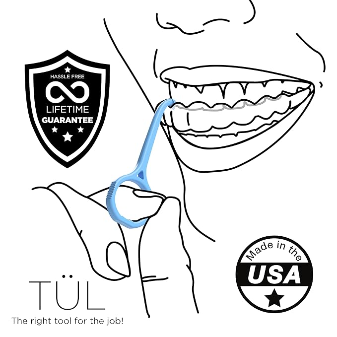 TÜL | Only Invisalign Remover Tool Made in the USA | Lifetime Replacements | Ortho Recommended Aligner Remover Tool & Retainer Remover Tool | Variety 2 Pack | Top Invisalign Accessories
