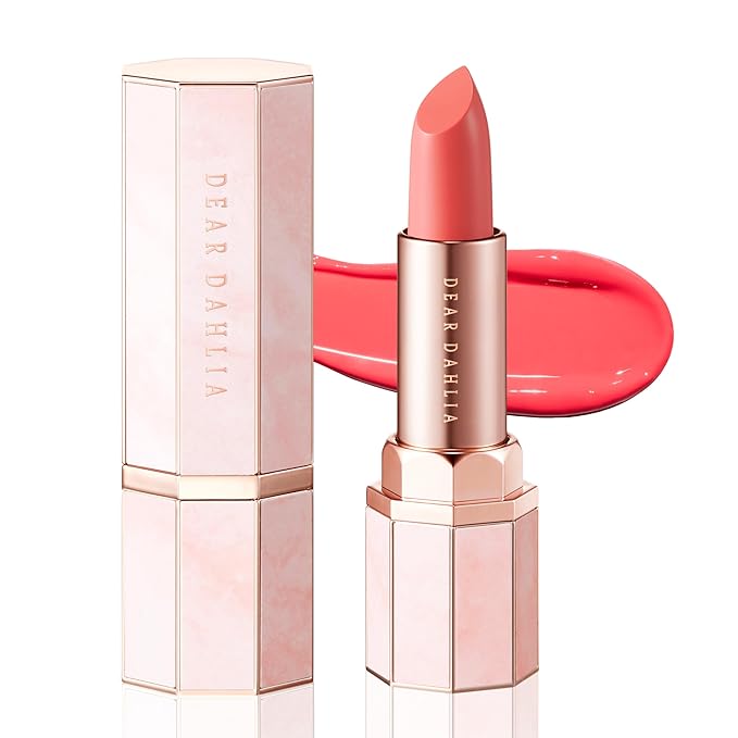 DEARDAHLIA Lip Paradise Sensual Lip Glow (Hazle) - Weightless Hydrating Vegan Lipstick with Glossy Finish, Natural Radiant Glow & Shea Butter Nourishment. 0.11 oz