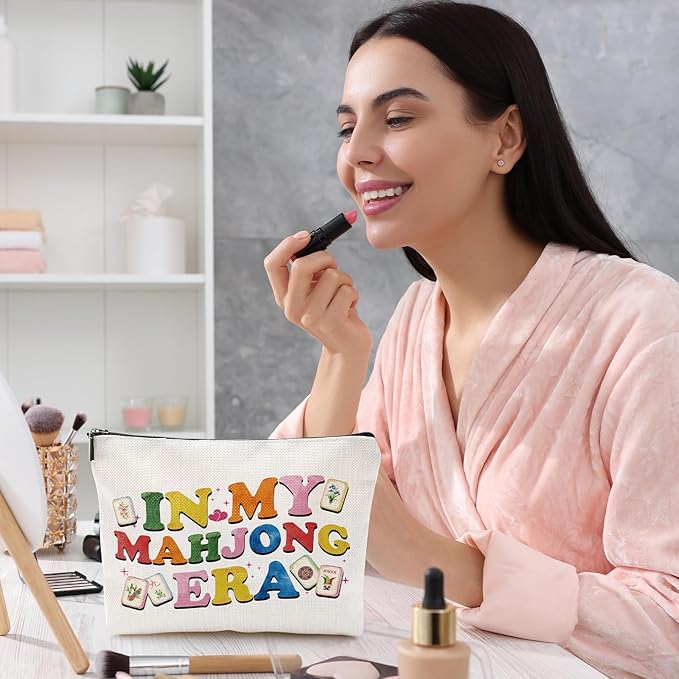 Mahjong Gifts for Women - Gifts for Mahjong Players Game Lover Women Mom Grandma Birthday Travel Christmas