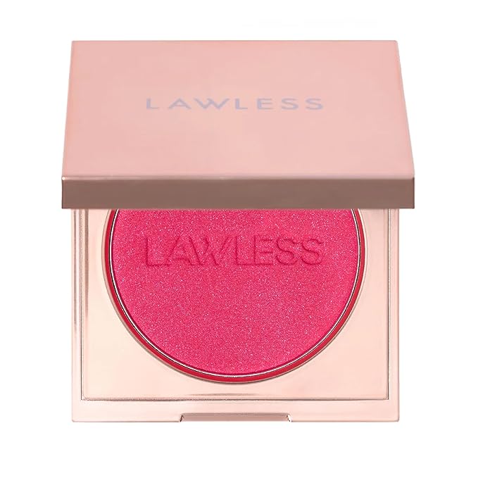 LAWLESS Women's Make Me Blush Talc Free Velvet Blush, Watermelon, Pink, 0.18 Ounce