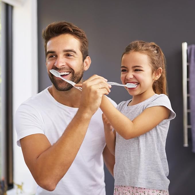 30pcs Disposable Toothbrushes with Toothpaste Floss Individually Wrapped, Disposable Toothbrush Bulk, 10g Toothpaste, Dental Floss Pick, Bulk Toothbrush Kit for Homeless,Airbnb,Hotel,Guest