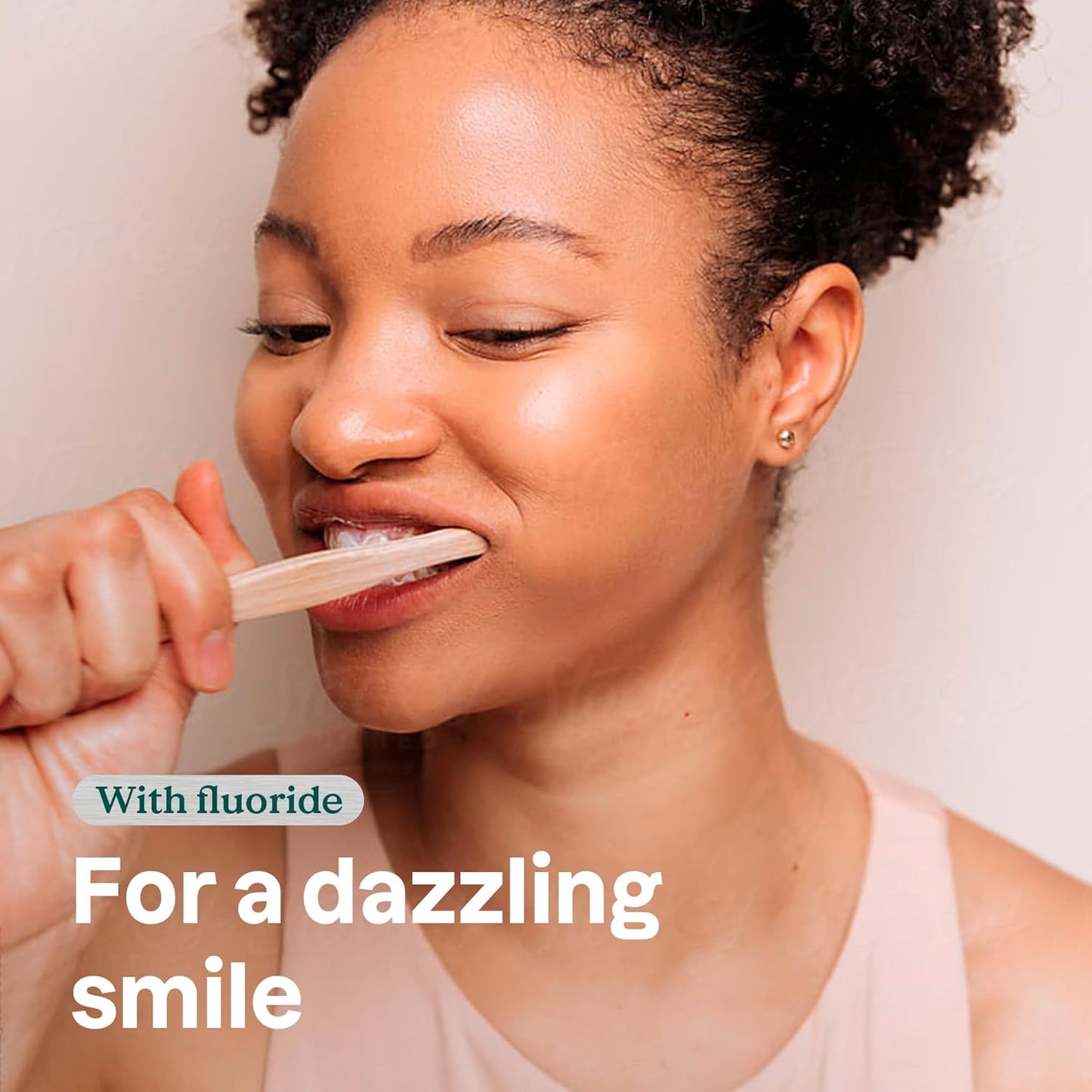 ATTITUDE Whitening Toothpaste with Fluoride, Peppermint Flavor, Vegan & Cruelty-Free, Sugar-Free, Plant & Mineral-Based Ingredients, Clean Oral Care, 4.2 Oz