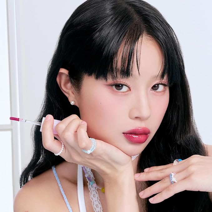 Peripera Ink Mood Glowy Tint | Lip-Plumping, Naturally Moisturizing, Lightweight, Glow-Boosting, Long-Lasting, Comfortable, Non-Sticky, Mask Friendly, No White Film (026 WHY SO BERRY (SODA CAFE))