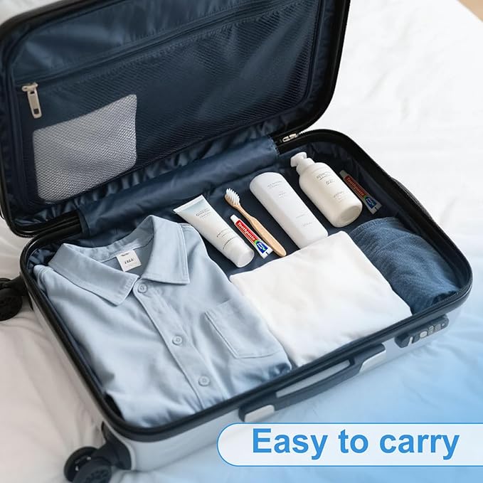 60 Tubes Bulk Travel Size Mini Toothpaste, 0.35 oz Disposable Mint Flavor Pocket Teeth Paste Small Essential Toothpaste for Travel, Home/Hotel/Guests/Charity/Homeless/Camping Oral Care (Single Use)