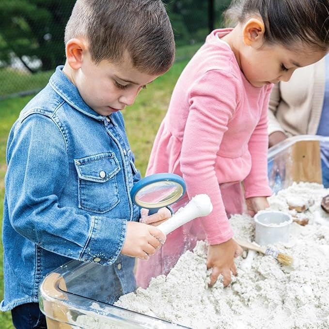 Kaplan Early Learning Big Bones Set - 20 Pieces, Outdoor Exploration, Loose Parts Play, STEM Toy for Kids Toddlers Ages 2+