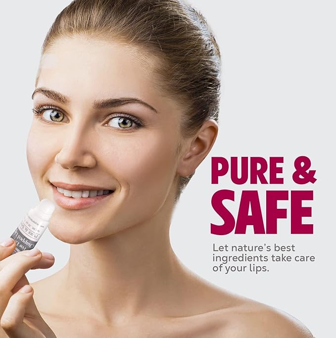 Organic Lanolin Lip Balm - Lip Repair for Hot/Dry Weather - Natural Nipple Cream Lanolin - Moisturizer for cracked lips - Hydrating lip care - Ultra pure jojoba oil - Kosher chapstick (0.35 Oz)