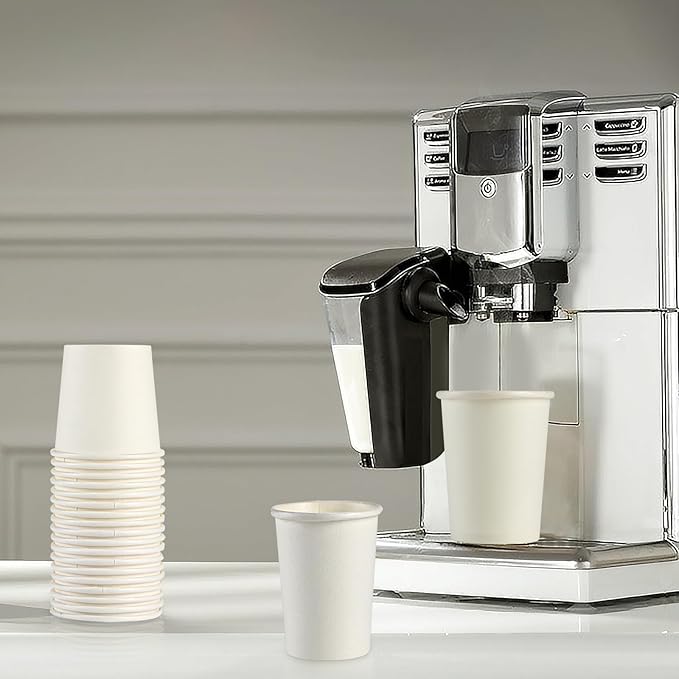 Brandon-super [100 Count - 4 oz] Small Paper Cups, Mouthwash Cups Bathroom Cups Mini Cups Small Disposable Cups