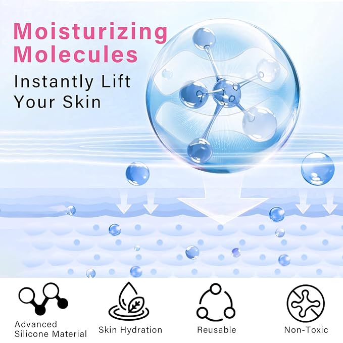 Josera Anti Wrinkle Patches for Lip, Smile Line Patches, Overnight Smoothing Anti-Wrinkle Face Patches for Smile Line & Lip Area, 18 Pcs