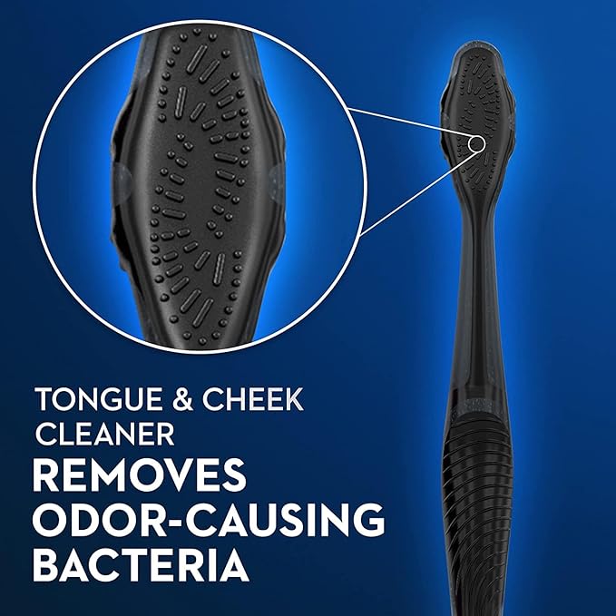 Oral-B Charcoal Toothbrushes, Medium 2ct (Pack of 2)