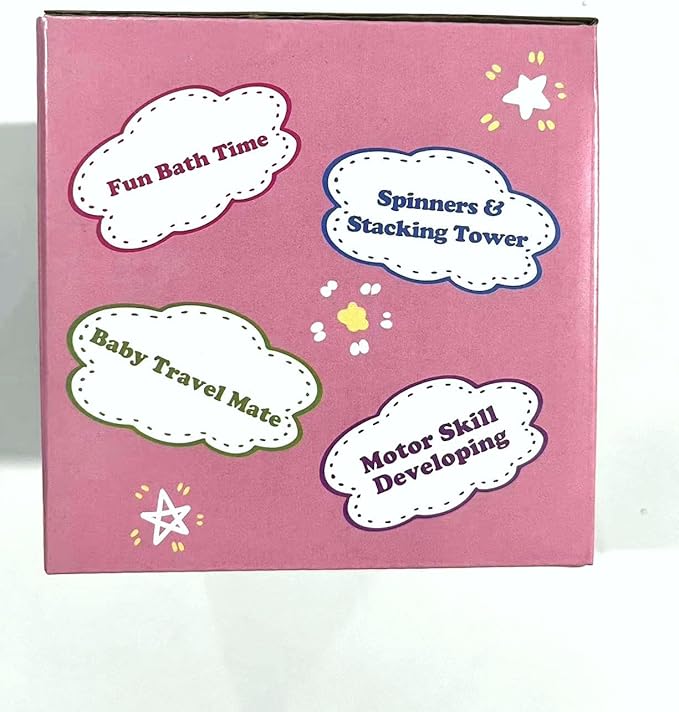 Suction Cup Spinner Toys for 1 Year Old Boy Girl 3PCS Spinning Toys for Toddlers 1-3 Sensory Toys Infant Bath Toys Travel Toys for Babies 10-12 Months, First Birthday Baby Gifts for 1 Year Old