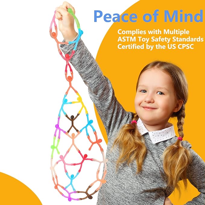 24Pcs Magnetic-People-Magnet-Men, Magnetic Travel Toys for Kids, Creative, Portable and Educational, Funny Magnets for Kids, Small Toys for Classroom Prizes, Easter Egg Stuffers, Office