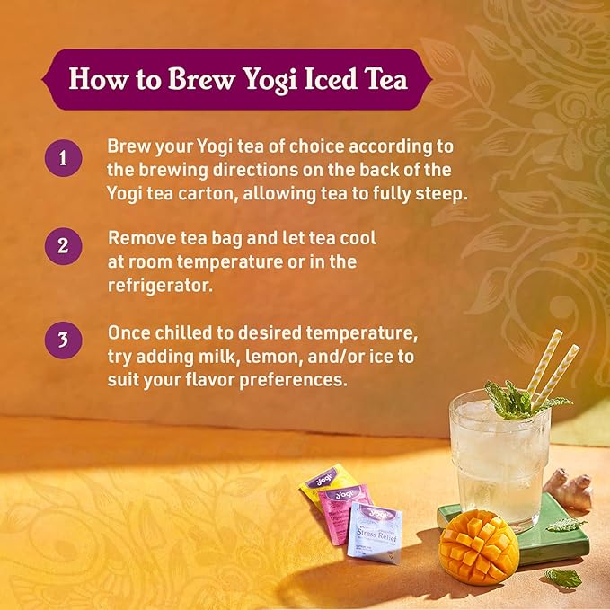 Yogi Tea - Egyptian Licorice Mint Tea (6 Pack) - Warming and Naturally Spicy Sweet - Caffeine Free - 96 Organic Herbal Tea Bags