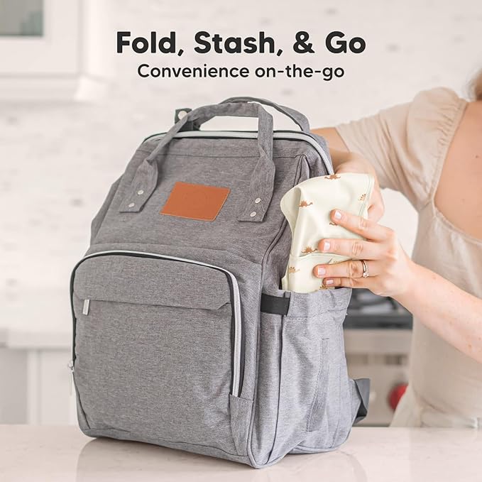 3-Pack Waterproof Baby Bibs for Eating - Lightweight Toddler Feeding Bibs with Large Food Catcher, Mess Proof, Food-Grade Baby Eating Essentials, Easy to Put On & Clean (Roarsome)