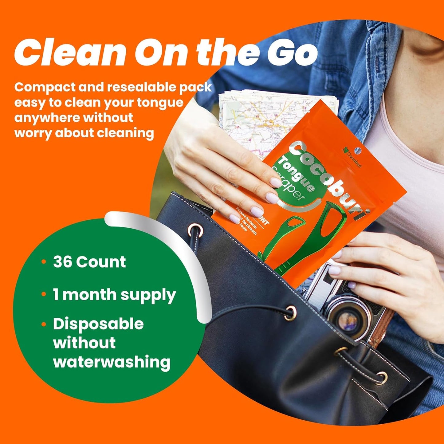 Tongue Scraper Disposable Tongue Scraper for Adults Disposable Tongue Scraper with Dental Picks Best Disposable Plastic Tongue Cleaner BPA Free Oral Care Hygiene Essential Kit 36 Counts