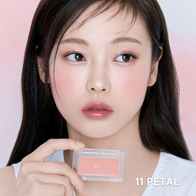 BBIA Ready To Wear Downy Cheek Cream Blush 8 Color - Creamy Blendable & Buildable Blush Dewy Texture & Matte Finish High Pigment Longlasting Lightweight Natural Face Makeup, 0.12oz (01 DOWNY PINK)