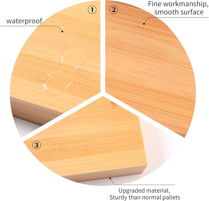 Natural Bamboo Vanity Tray, Sink Tray, Smooth and Thick Wooden Tray for Toilet Tank and Bathroom Counter Top, Kitchen Decor Wood Holder and SPA Home, 11.5x4.4x1.2 inches